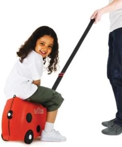 Trunki Ride-On Handbagage Koffer 46 Cm - Lieverheersbeestje Harley -Kofferland Goedkope Winkel 1001x1200
