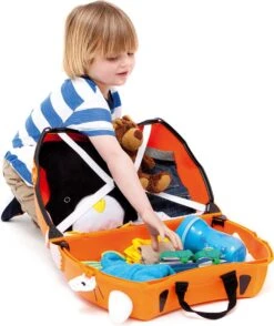 Trunki Ride-On Handbagage Koffer 46 Cm - Lieverheersbeestje Harley -Kofferland Goedkope Winkel 1007x1200 10
