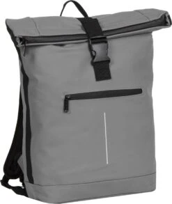 BIKE Splash - Roll-Top Fietstas - Backpack - Waterafstotend - Large II - Rugtas - Rugzak - Grijs