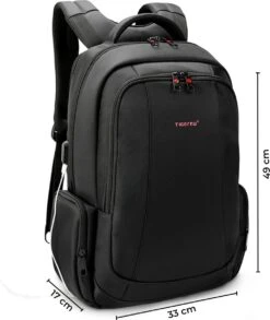 Tigernu Daily Laptop Rugzak 15,6 Inch – Rugtas - Dames En Heren – Spatwaterdicht – Anti Diefstal – 27 Liter - Zwart 27 Tigernu Daily Laptop Rugzak 15,6 Inch – Rugtas - Dames En Heren – Spatwaterdicht – Anti Diefstal – 27 Liter - Zwart -Kofferland Goedkope Winkel 1012x1200 1