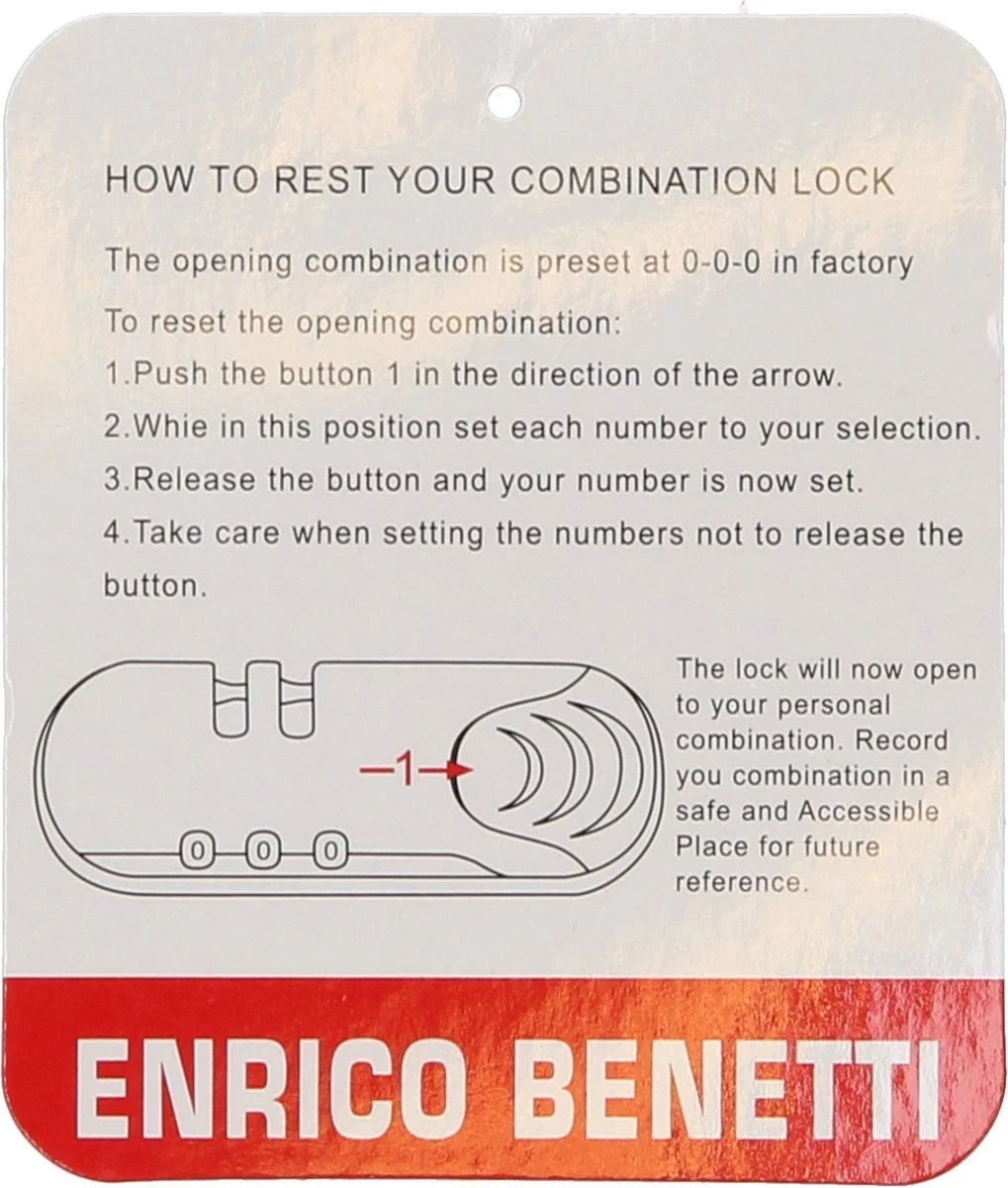 Enrico Benetti Louisville 39040 Handbagage Koffer 52 Cm - Champagne 7 Enrico Benetti Louisville 39040 Handbagage Koffer 52 Cm - Champagne - Afbeelding 7