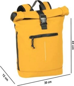 New Rebels Laptoprugzak Mart - Geel -Kofferland Goedkope Winkel 1030x1200 3