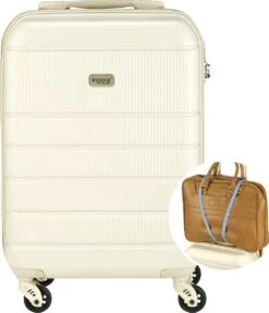 Princess Traveller Florence - Handbagagekoffer Met Strap - Crème - S - 55cm 15 Princess Traveller Florence - Handbagagekoffer Met Strap - Crème - S - 55cm -Kofferland Goedkope Winkel 1031x1200