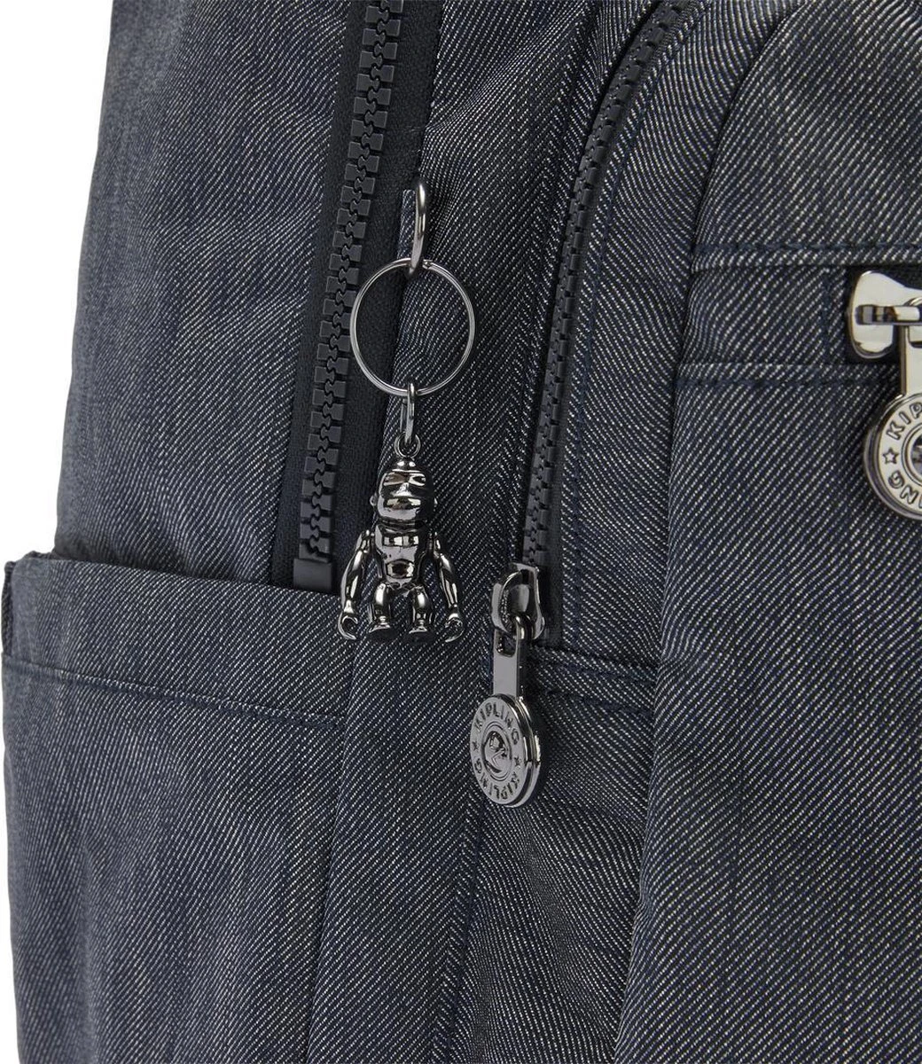 Kipling SEOUL Rugzak, 27 Liter, 15 Inch Laptopvak - Active Denim 3 Kipling SEOUL Rugzak, 27 Liter, 15 Inch Laptopvak - Active Denim - Afbeelding 3