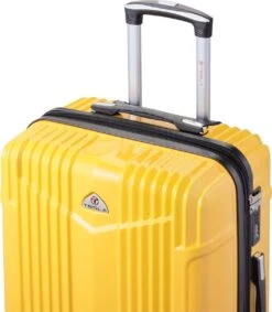 Tesla PC - Reiskoffer - 65 Cm - 4 Wielen - Geel 10 Tesla PC - Reiskoffer - 65 Cm - 4 Wielen - Geel -Kofferland Goedkope Winkel 1047x1200 1