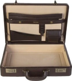 Claymore Attaché 2001 PU Bruin -Kofferland Goedkope Winkel 1059x1200