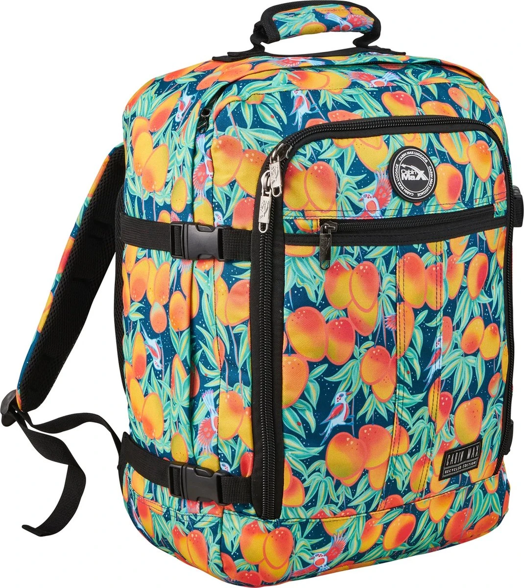 CabinMax Metz Reistas– Handbagage 30L - Rugzak – Backpack - 45x35x20cm – Lichtgewicht - Mango 1 CabinMax Metz Reistas– Handbagage 30L - Rugzak – Backpack - 45x35x20cm – Lichtgewicht - Mango