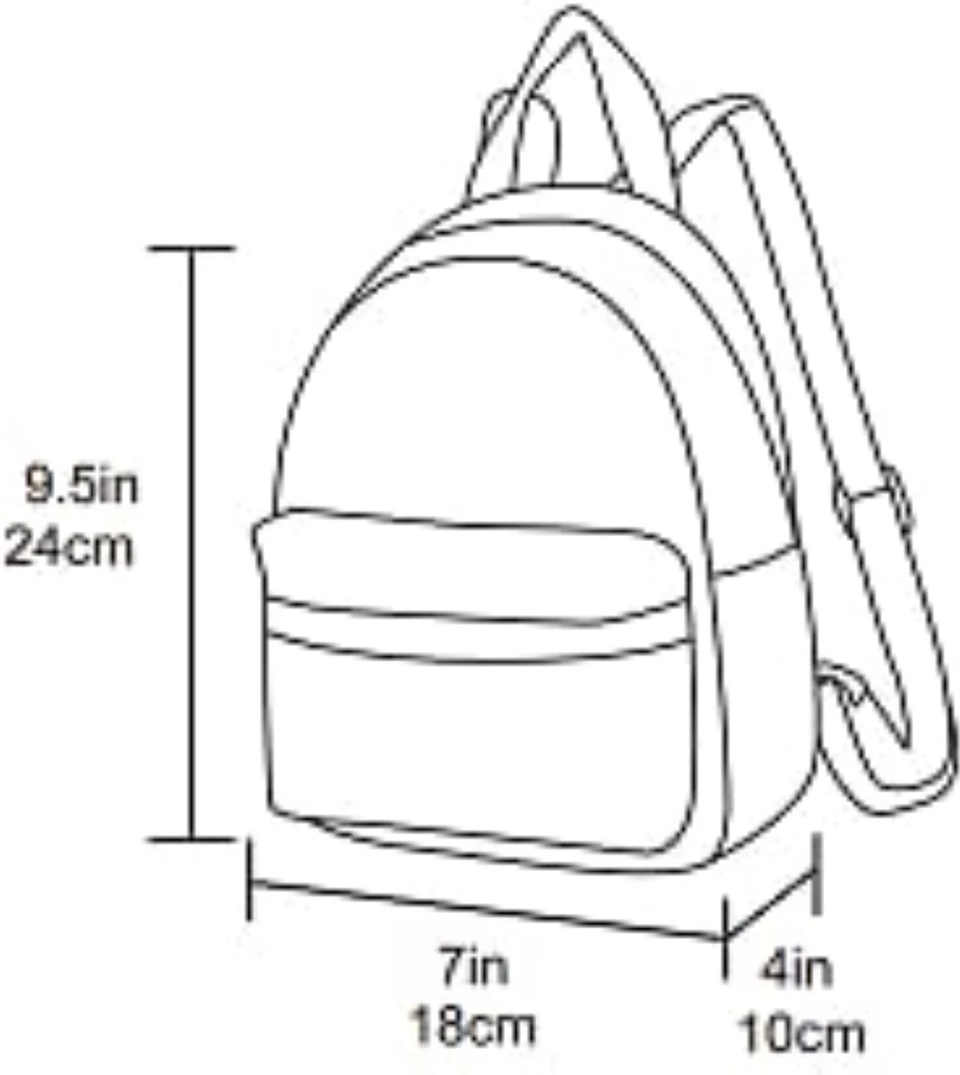 YLX Mini Backpack Voor Dames. Marine Blauw. Recycled Rpet Materiaal. Eco-friendly 6 YLX Mini Backpack Voor Dames. Marine Blauw. Recycled Rpet Materiaal. Eco-friendly - Afbeelding 6