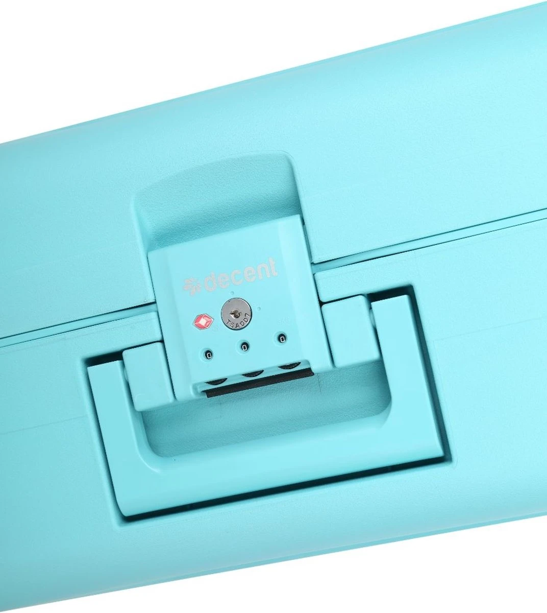 Decent Transit Medium Koffer - 70 Cm - Lichtblauw 8 Decent Transit Medium Koffer - 70 Cm - Lichtblauw - Afbeelding 8