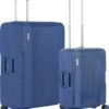 CarryOn Protector Luxe 2-delige Kofferset - TSA Trolleyset Handbagage En Groot - Kliksloten - Ultralicht - Blauw