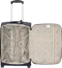 Enrico Benetti Dallas 39042 Handbagage Koffer Softcase - Grijs -Kofferland Goedkope Winkel 1094x1200