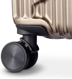 Tesla PC - Reiskoffer - 65 Cm - 4 Wielen - Goud -Kofferland Goedkope Winkel 1095x1200