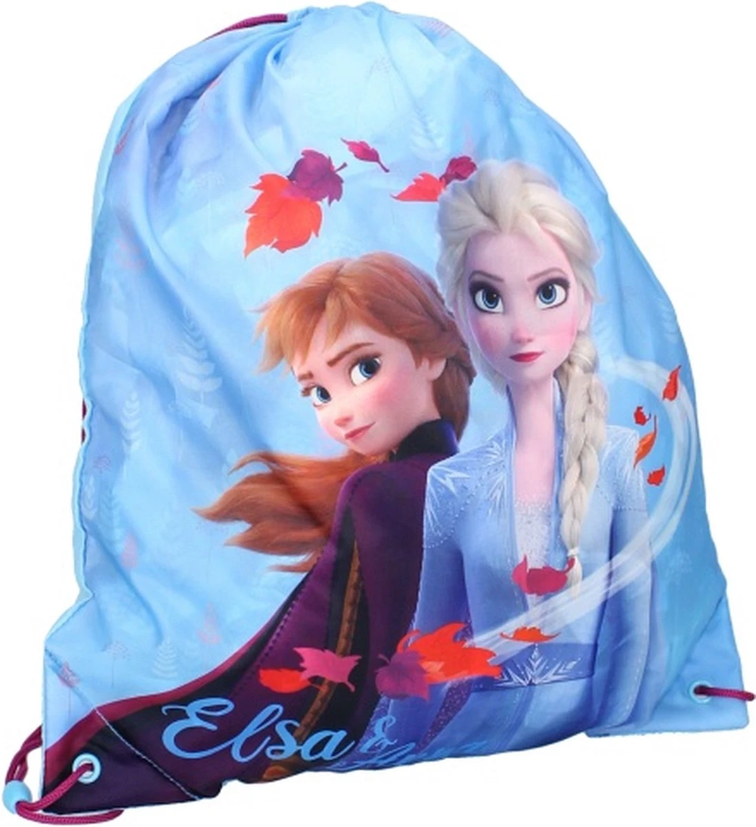 Disney Gymtas Frozen II Junior 44 X 37 Cm Polyester Blauw 1 Disney Gymtas Frozen II Junior 44 X 37 Cm Polyester Blauw