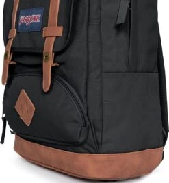 JanSport CORTLANDT Rugzak, 25 Liter, 15 Inch Laptopvak - Black -Kofferland Goedkope Winkel 1109x1200 3