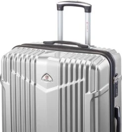 Tesla PC - Reiskoffer - 75 Cm - 4 Wielen - Zilver 10 Tesla PC - Reiskoffer - 75 Cm - 4 Wielen - Zilver -Kofferland Goedkope Winkel 1110x1200 2