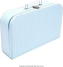 Logeerkoffer Ruit - Kinderkoffer- Kraamcadeau - Geboortecadeau - Opa En Oma -Kofferland Goedkope Winkel 1121x1200 1