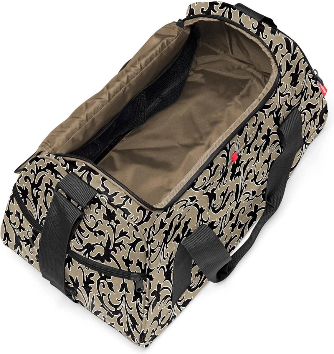 Reisenthel Activitybag Sporttas Reistas - 35L - Baroque Marble Zwart 2 Reisenthel Activitybag Sporttas Reistas - 35L - Baroque Marble Zwart - Afbeelding 2