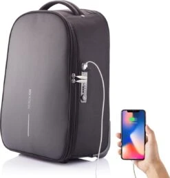 XD Design Bobby Back Trolley - Anti-Diefstal Rugzak Trolley 21.5 Liter - Zwart -Kofferland Goedkope Winkel 1142x1200