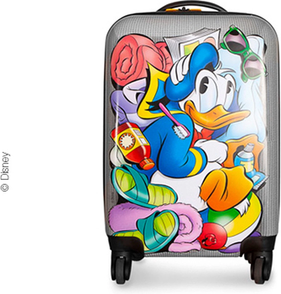 Disney Donald Duck - Trolley - Handbagage - 53x32x22 Cm 1 Disney Donald Duck - Trolley - Handbagage - 53x32x22 Cm