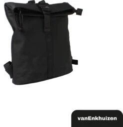 VanEnkhuizen Rolltop Rugzak 9 Liter - Waterafstotend En Thermo Materiaal - Zwart -Kofferland Goedkope Winkel 1161x1200 1