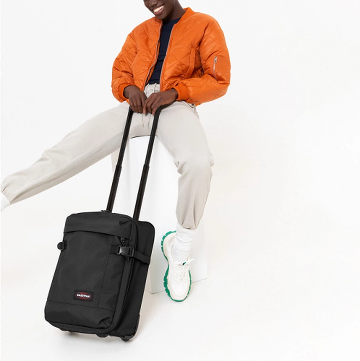 Eastpak TRANVERZ XXS Reiskoffer, Handbagage (45 X 32 X 20 Cm) - Black 9 Eastpak TRANVERZ XXS Reiskoffer, Handbagage (45 X 32 X 20 Cm) - Black - Afbeelding 9