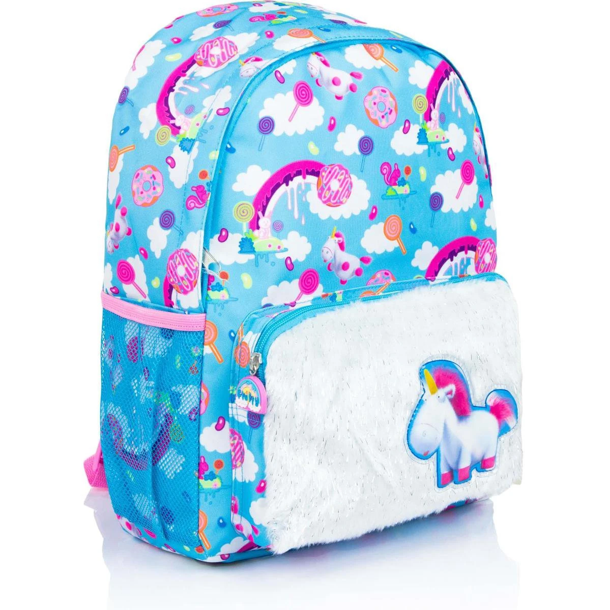 Minions Fluffy Eenhoorn Rugzak Met Fluffy Voorvak 2 Minions Fluffy Eenhoorn Rugzak Met Fluffy Voorvak - Afbeelding 2