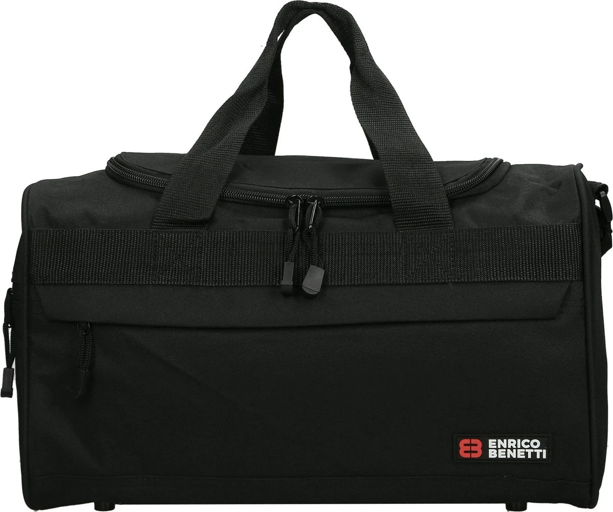 Enrico Benetti San Jose Sporttas/ Reistas - 46040 - Zwart 2 Enrico Benetti San Jose Sporttas/ Reistas - 46040 - Zwart - Afbeelding 2