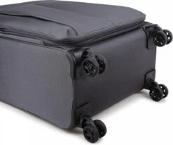 Decent D-Upright Large Koffer - 76 Cm Expandable - TSA Slot - Grijs -Kofferland Goedkope Winkel 1200x1002