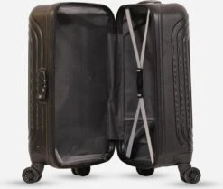 ©TROLLEYZ - Florence No.7 - Trolley - 55cm Met TSA Slot - Dubbele Wielen - 360° Spinners - 100% ABS - Handbagage Koffer In Night Black 12 ©TROLLEYZ - Florence No.7 - Trolley - 55cm Met TSA Slot - Dubbele Wielen - 360° Spinners - 100% ABS - Handbagage Koffer In Night Black -Kofferland Goedkope Winkel 1200x1017