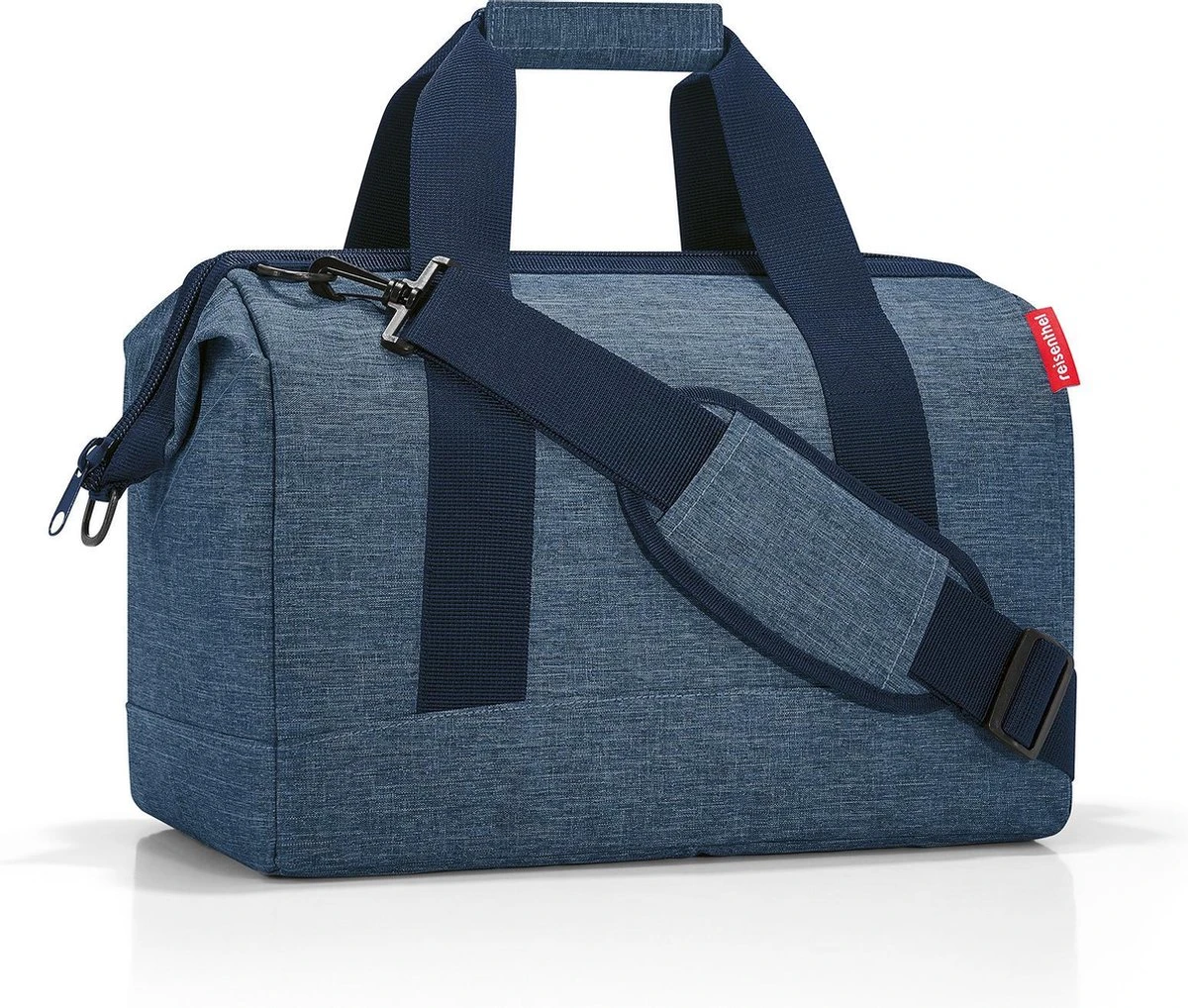 Reisenthel Allrounder M Reistas Sporttas - 18L - Twist Blue Blauw 2 Reisenthel Allrounder M Reistas Sporttas - 18L - Twist Blue Blauw - Afbeelding 2