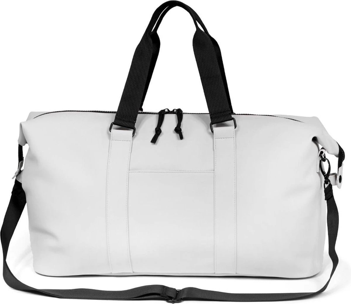 Norlander Dull PU Weekendtas - Met Draagriem - 56L - Grijs 2 Norlander Dull PU Weekendtas - Met Draagriem - 56L - Grijs - Afbeelding 2