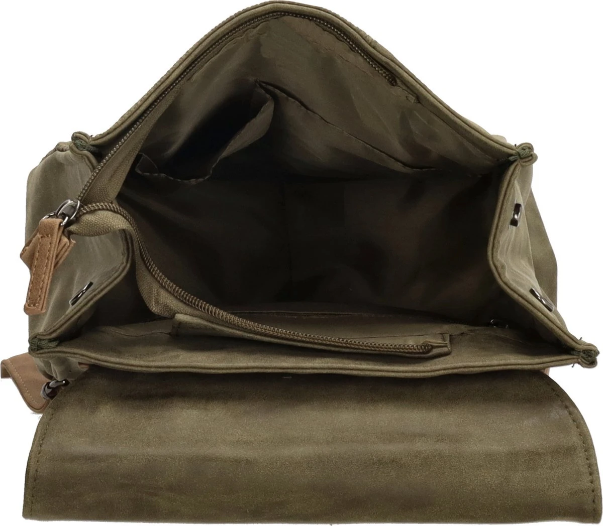 Beagles Brunete Rugzak - Olijfgroen 5 Beagles Brunete Rugzak - Olijfgroen - Afbeelding 5