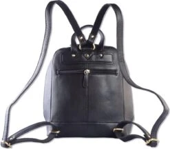 WILD WOODS Leren Dames Rugtas M - Casual Rugzak - Nappa Leer - Zwart 7 WILD WOODS Leren Dames Rugtas M - Casual Rugzak - Nappa Leer - Zwart -Kofferland Goedkope Winkel 1200x1050 3