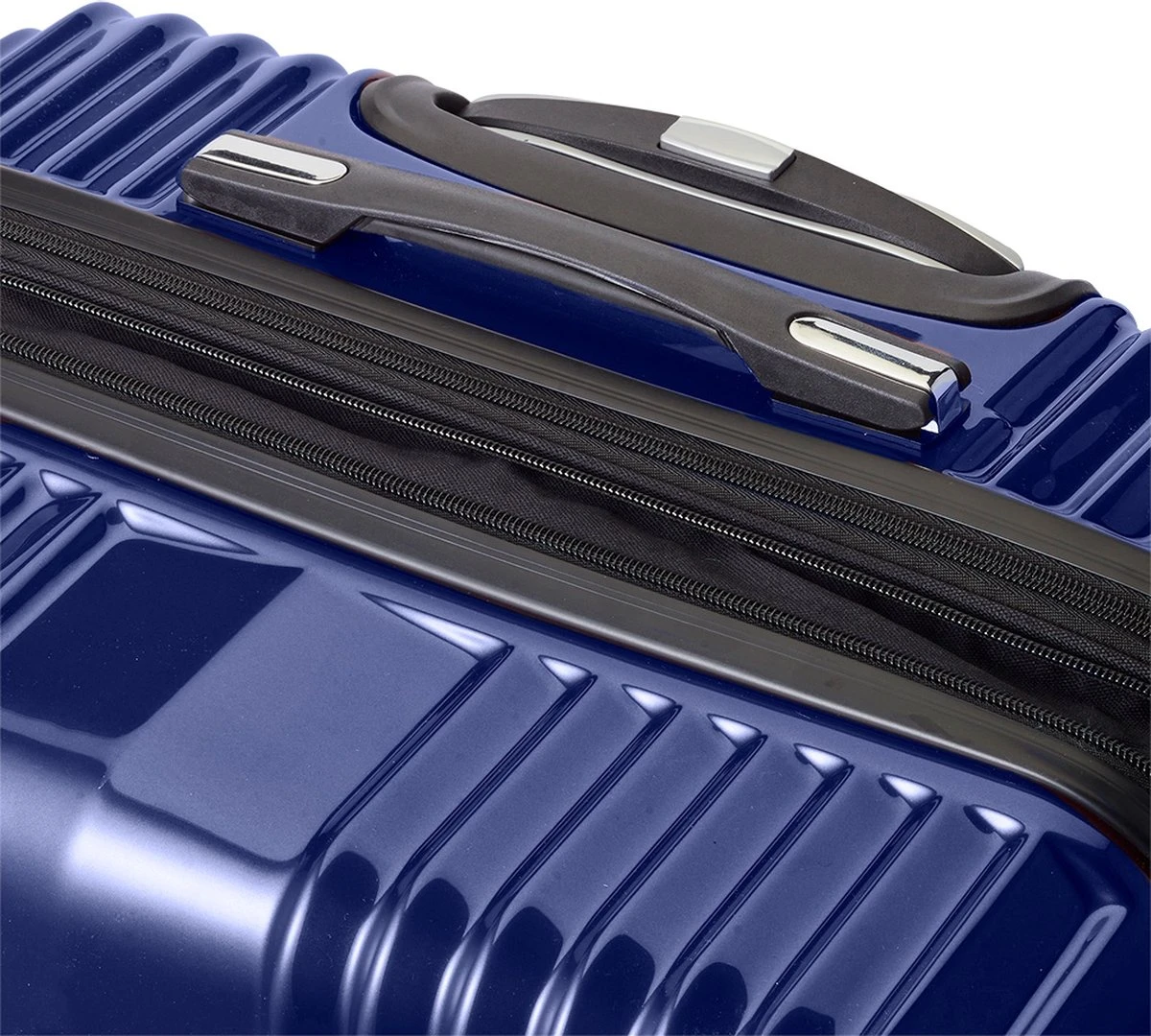 Tesla PC - Reiskoffer - 65 Cm - 4 Wielen - Blauw 6 Tesla PC - Reiskoffer - 65 Cm - 4 Wielen - Blauw - Afbeelding 6