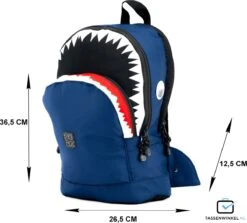 Pick & Pack Haaienvorm - Rugzak - Donkerblauw - Maat M -Kofferland Goedkope Winkel 1200x1085 1