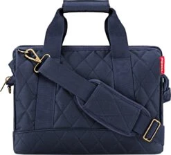 Reisenthel Allrounder M Reistas Sporttas - 18L - Rhombus Midnight Gold Blauw -Kofferland Goedkope Winkel 1200x1086 2