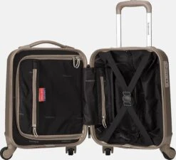 Decent Handbagage Koffer / Trolley / Reiskoffer - 42 Cm - 24 Liter - ABS - Maxi Air - Champagne 36 Decent Handbagage Koffer / Trolley / Reiskoffer - 42 Cm - 24 Liter - ABS - Maxi Air - Champagne -Kofferland Goedkope Winkel 1200x1093