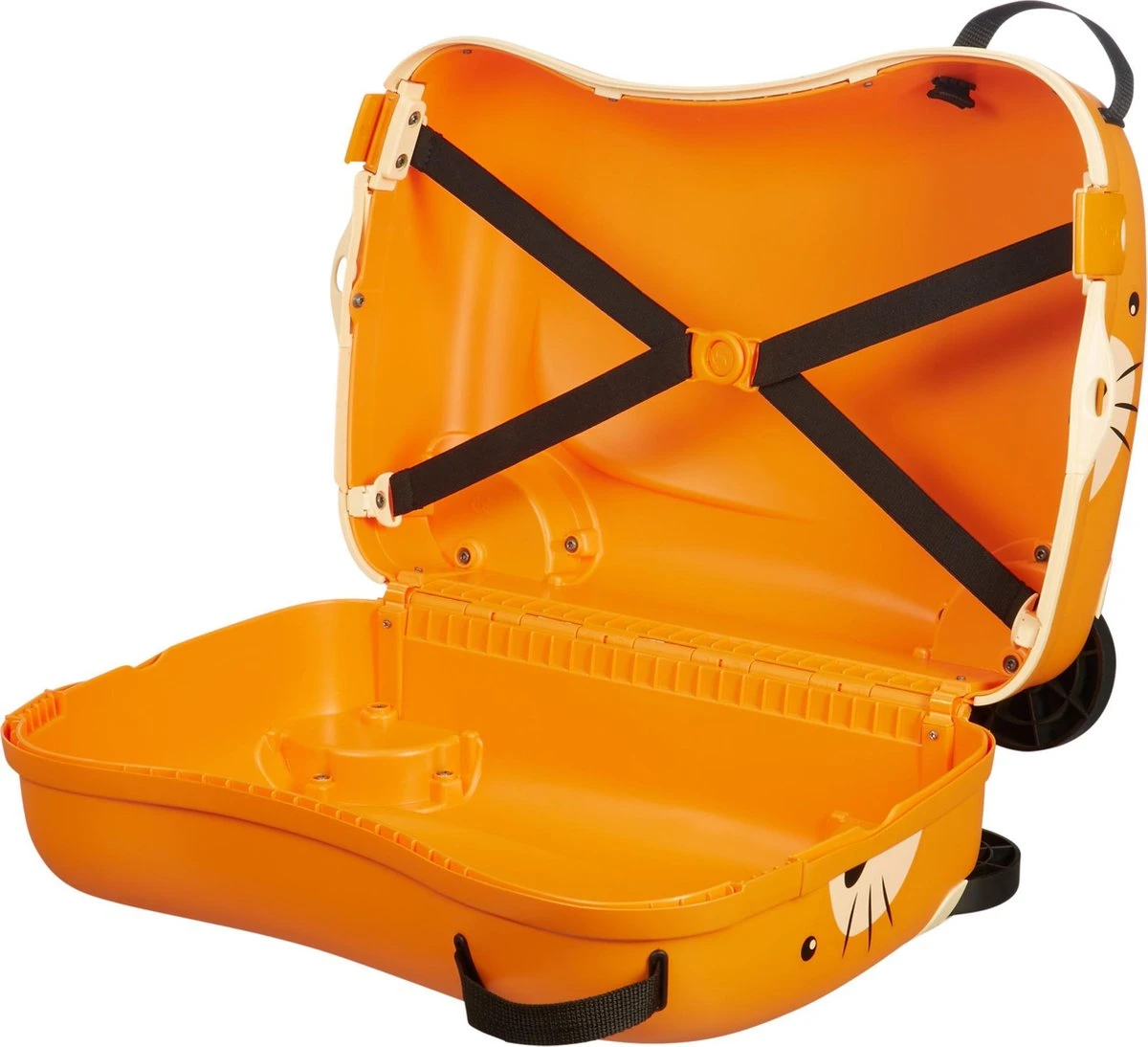 Samsonite Ride-on Kinderkoffer - Dream Rider Suitcase Tiger T. 4 Samsonite Ride-on Kinderkoffer - Dream Rider Suitcase Tiger T. - Afbeelding 4