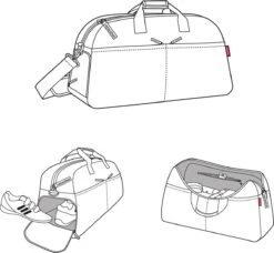 Reisenthel Overnighter Plus Reistas - 50L - Zwart 9 Reisenthel Overnighter Plus Reistas - 50L - Zwart -Kofferland Goedkope Winkel 1200x1109 5