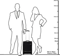 Decent Handbagage Koffer / Trolley / Reiskoffer - 50 Cm - 35 Liter - Polyester - Super-Light - Blauw -Kofferland Goedkope Winkel 1200x1114 4