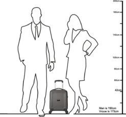 Decent Handbagage Koffer / Trolley / Reiskoffer - 42 Cm - 24 Liter - ABS - Maxi Air - Champagne 29 Decent Handbagage Koffer / Trolley / Reiskoffer - 42 Cm - 24 Liter - ABS - Maxi Air - Champagne -Kofferland Goedkope Winkel 1200x1114 5