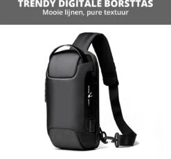 Brandie® - Rugzak - Laptop Rugzak Tot Voor Unisex - Schooltas - Waterdicht - Large Capaciteit - USB Poort - Met Regenhoes - Schoudertas Voor Reizen En Zakelijk Werk - Materiaal Polyester - Maat16 X 11 X 33 Inch - Zwart -Kofferland Goedkope Winkel 1200x1117 1