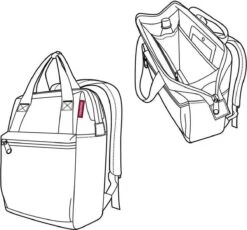 Reisenthel Allrounder R Schouder/ Rugtas - Maat R - 12L - Dots Zwart 19 Reisenthel Allrounder R Schouder/ Rugtas - Maat R - 12L - Dots Zwart -Kofferland Goedkope Winkel 1200x1117 2