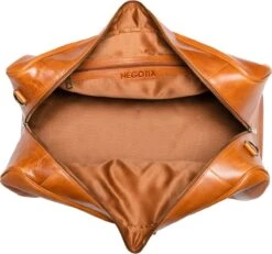 NEGOTIA Delta - Leren Weekendtas - Leren Reistas - Duffel Bag - 100% Luxe Top-Grain Leer - Bruin 11 NEGOTIA Delta - Leren Weekendtas - Leren Reistas - Duffel Bag - 100% Luxe Top-Grain Leer - Bruin -Kofferland Goedkope Winkel 1200x1121 5