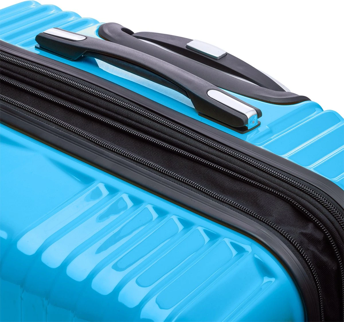 Tesla PC - Reiskoffer - 65 Cm - 4 Wielen - Licht Blauw 6 Tesla PC - Reiskoffer - 65 Cm - 4 Wielen - Licht Blauw - Afbeelding 6