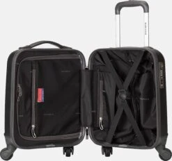 Decent Handbagage Koffer / Trolley / Reiskoffer - 42 Cm - 24 Liter - ABS - Maxi Air - Grijs -Kofferland Goedkope Winkel 1200x1129