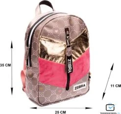 Zebra Trends Rugzak (M) Girls Velvet Horse Bit -Kofferland Goedkope Winkel 1200x1131 5