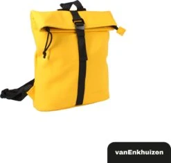 VanEnkhuizen Rolltop Rugzak 9 Liter - Waterafstotend En Thermo Materiaal - Geel -Kofferland Goedkope Winkel 1200x1141 1