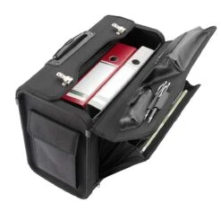 Dermata Pilotenkoffer Nylon 1340NY Zwart -Kofferland Goedkope Winkel 1200x1145