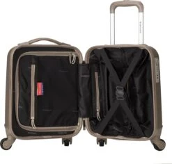 Decent Handbagage Koffer / Trolley / Reiskoffer - 42 Cm - 24 Liter - ABS - Maxi Air - Champagne 26 Decent Handbagage Koffer / Trolley / Reiskoffer - 42 Cm - 24 Liter - ABS - Maxi Air - Champagne -Kofferland Goedkope Winkel 1200x1146